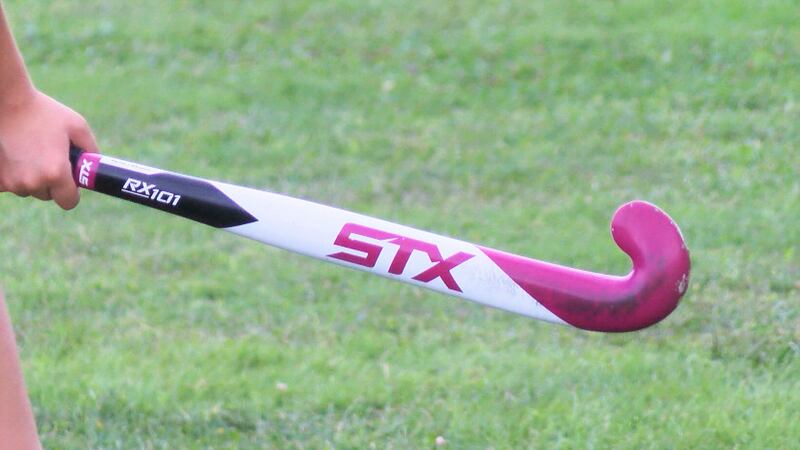 A field hockey stick.